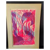 1969  signed and dated lithograph