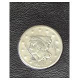 1842 Large Cent coin