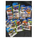 Hot wheel toy cars in box lot