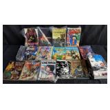 Group of books, Sherlock Holmes, Simpsons