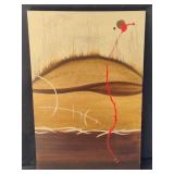 Michael Evans abstract  acrylic painting