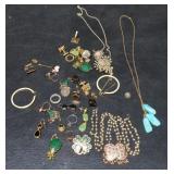 Group of costume jewelry P.B.