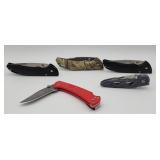 5 Buck locking pocket  folding knives