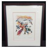 Pencil signed and numbered print