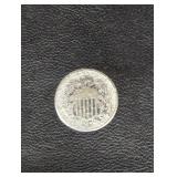 1868 US Shield Nickel coin