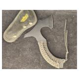 11" UZI fighting knife with sheath