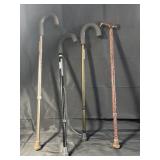 4 walking canes
