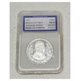 1964 Mexico One Peso Silver coin MS68 slabbed