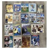 Vintage Dodgers yearbooks