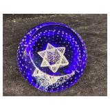 Judaic Star of David paperweight Scotland hand