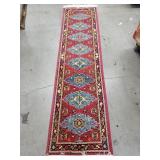 Oriental runner rug 84" x 24"