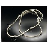 16" Italian sterling silver necklace, 7.83g