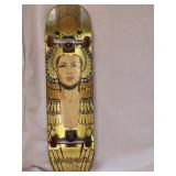 Gold Rodriguez skateboard rare deck
