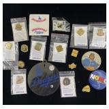 Vintage Dodgers pins