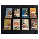 Group of vintage adult novels, Middle of Time by
