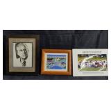 Group of prints, photo print, box lot