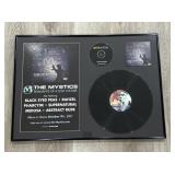 Featuring Black Eyed Peas framed album & CD from