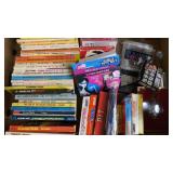 Vintage books, card games