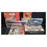 Collection of vintage board games