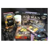 Collection of batman memorabilia
