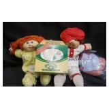 Vintage dolls, cabbage patch kids