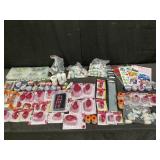 Craft making kit, paper punches , ink, embossing