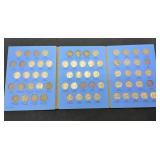 Almost complete album of vintage Jefferson Nickel