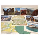 Large collection of vintage placemats