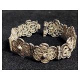 Jewelry: sterling silver bracelet