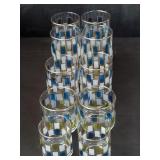 32  Mid century Libbey Nordic  glass tumbler