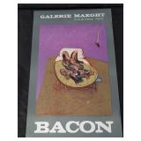 Francis Bacon " Lying  Figure"  poster