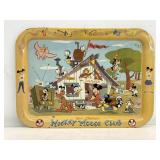 Vintage Disney Mickey Mouse Club metal tray