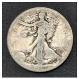 1919-D Walking Liberty Silver Half Dollar coin