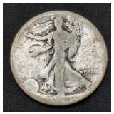 1919 Walking Liberty Silver Half Dollar coin