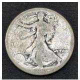 1916-D Walking Liberty Silver Half Dollar coin