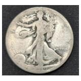 1919-D Walking Liberty Silver Half Dollar coin