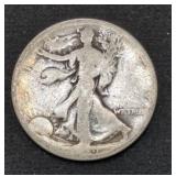 1919-D Walking Liberty Silver Half Dollar coin