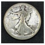 1916-D Walking Liberty Silver Half Dollar coin