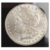 1885 Uncirculated Carson City Morgan Silver