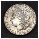 Uncirculated 1886 Morgan Silver Dollar Coin