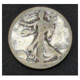 1919 Walking Liberty Silver Half Dollar coin