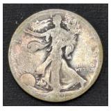 1919-D Walking Liberty Silver Half Dollar coin