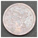 1856 Liberty Head Large Cent coin