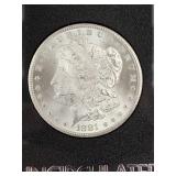 1881 Uncirculated Carson City Silver Dollar Coin