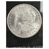 1885 Uncirculated Carson City Silver Dollar Coin