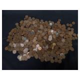 Group of wheat pennies PB some pre 1940