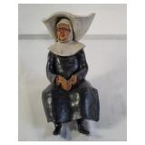 Vintage Terracotta sculpture 5"w x 7"d x 8"h