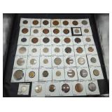 48 Coins from Great Britain 1819-1990 some silver