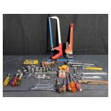 Group of tools - Craftsman, Crescent, Rigid &