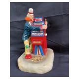 Signed Ron Lee Slot Machine Clown sculpture on